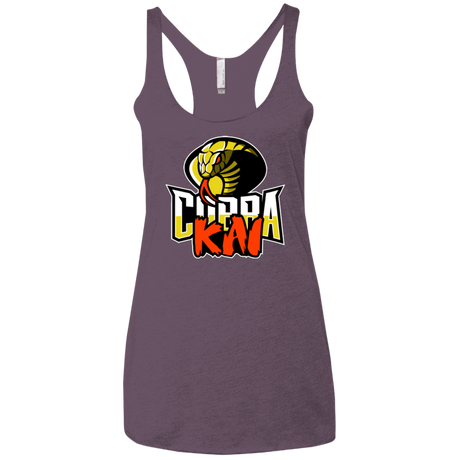 T-Shirts Vintage Purple / X-Small COBRA KAI Women's Triblend Racerback Tank