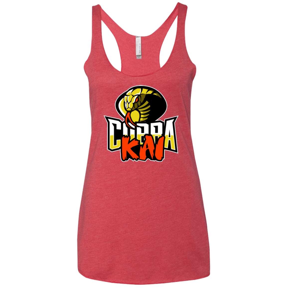 T-Shirts Vintage Red / X-Small COBRA KAI Women's Triblend Racerback Tank