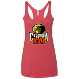 T-Shirts Vintage Red / X-Small COBRA KAI Women's Triblend Racerback Tank