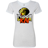 T-Shirts Heather White / S COBRA KAI Women's Triblend T-Shirt