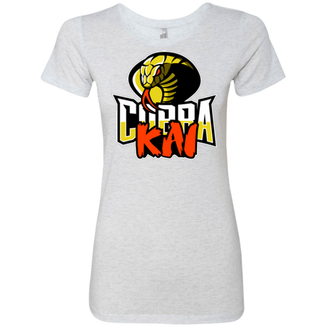 T-Shirts Heather White / S COBRA KAI Women's Triblend T-Shirt