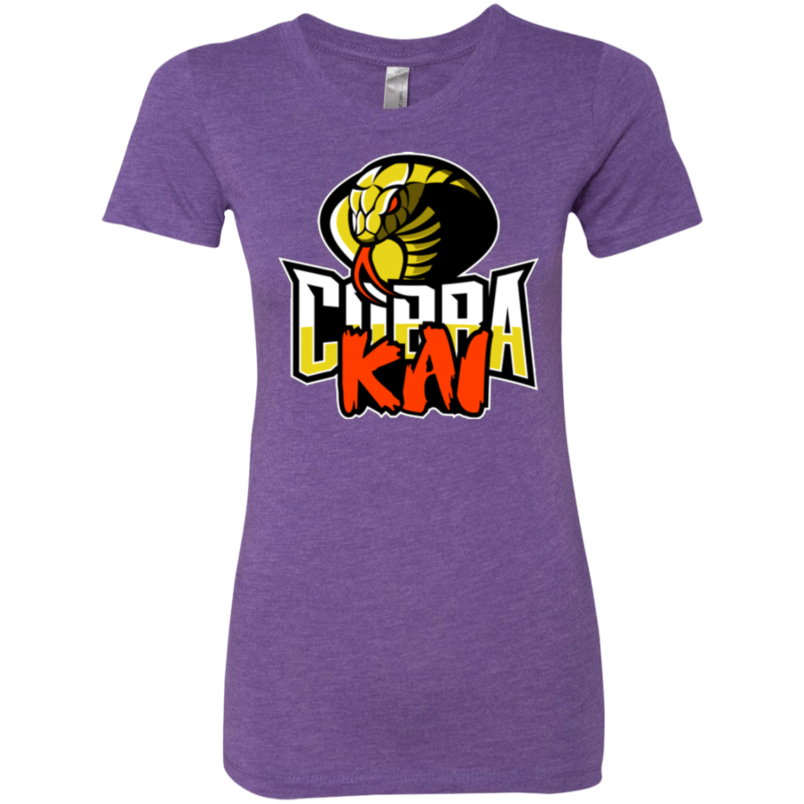 T-Shirts Purple Rush / S COBRA KAI Women's Triblend T-Shirt