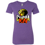 T-Shirts Purple Rush / S COBRA KAI Women's Triblend T-Shirt