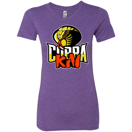 T-Shirts Purple Rush / S COBRA KAI Women's Triblend T-Shirt