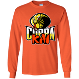 T-Shirts Orange / YS COBRA KAI Youth Long Sleeve T-Shirt