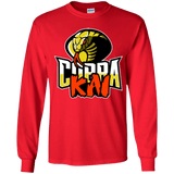 T-Shirts Red / YS COBRA KAI Youth Long Sleeve T-Shirt