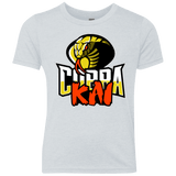 T-Shirts Heather White / YXS COBRA KAI Youth Triblend T-Shirt