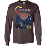 T-Shirts Dark Chocolate / S COBRA Men's Long Sleeve T-Shirt