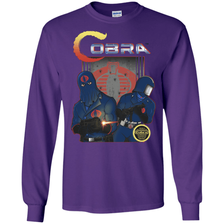 T-Shirts Purple / S COBRA Men's Long Sleeve T-Shirt