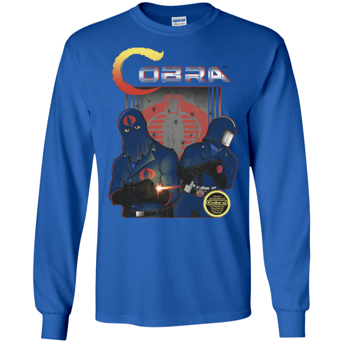 T-Shirts Royal / S COBRA Men's Long Sleeve T-Shirt