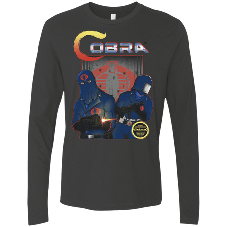 T-Shirts Heavy Metal / S COBRA Men's Premium Long Sleeve