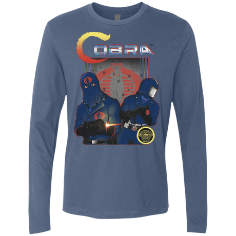 T-Shirts Indigo / S COBRA Men's Premium Long Sleeve