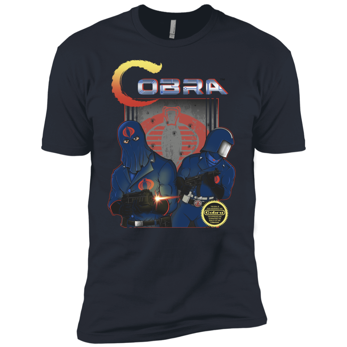 T-Shirts Indigo / X-Small COBRA Men's Premium T-Shirt