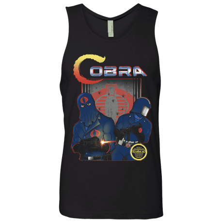 T-Shirts Black / S COBRA Men's Premium Tank Top