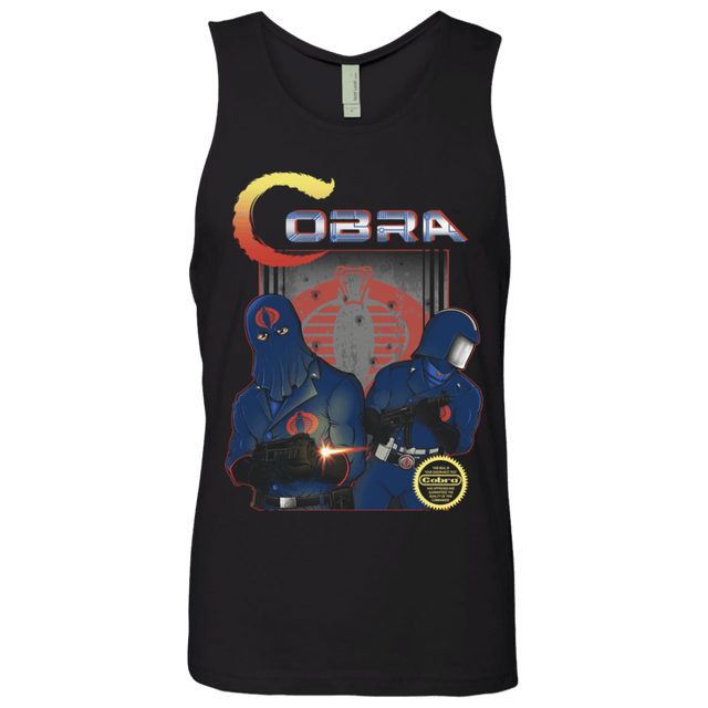 T-Shirts Black / S COBRA Men's Premium Tank Top