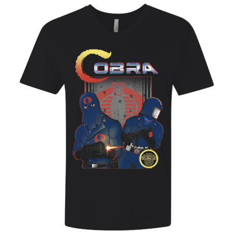 T-Shirts Black / X-Small COBRA Men's Premium V-Neck