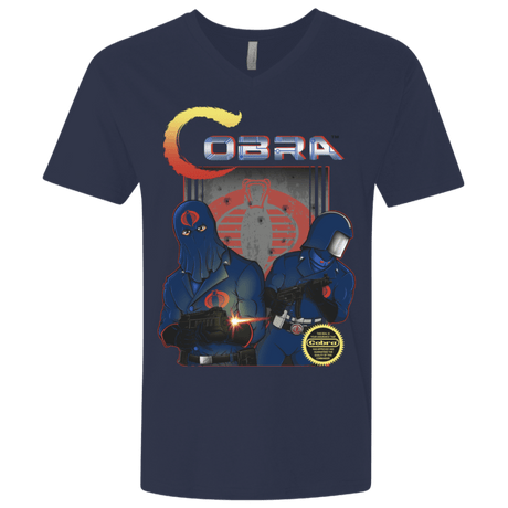 T-Shirts Midnight Navy / X-Small COBRA Men's Premium V-Neck