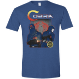 T-Shirts Heather Royal / X-Small COBRA Men's Semi-Fitted Softstyle