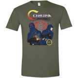 T-Shirts Military Green / S COBRA Men's Semi-Fitted Softstyle