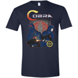 T-Shirts Navy / X-Small COBRA Men's Semi-Fitted Softstyle