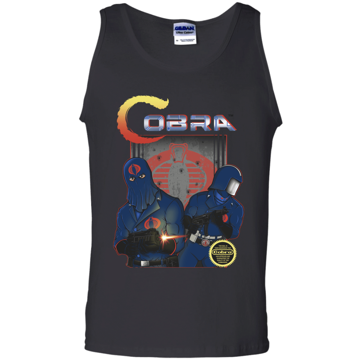 T-Shirts Black / S COBRA Men's Tank Top