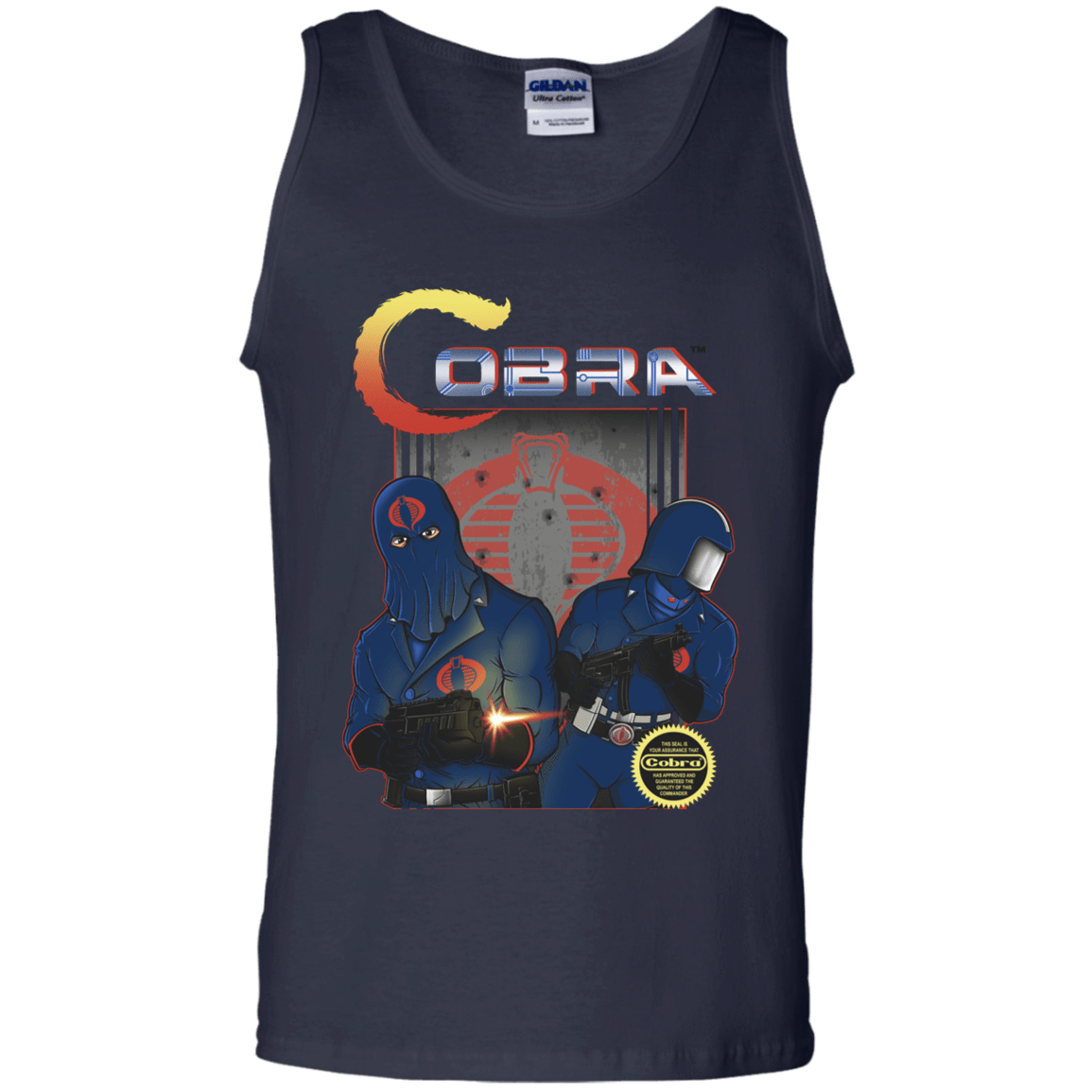 T-Shirts Navy / S COBRA Men's Tank Top
