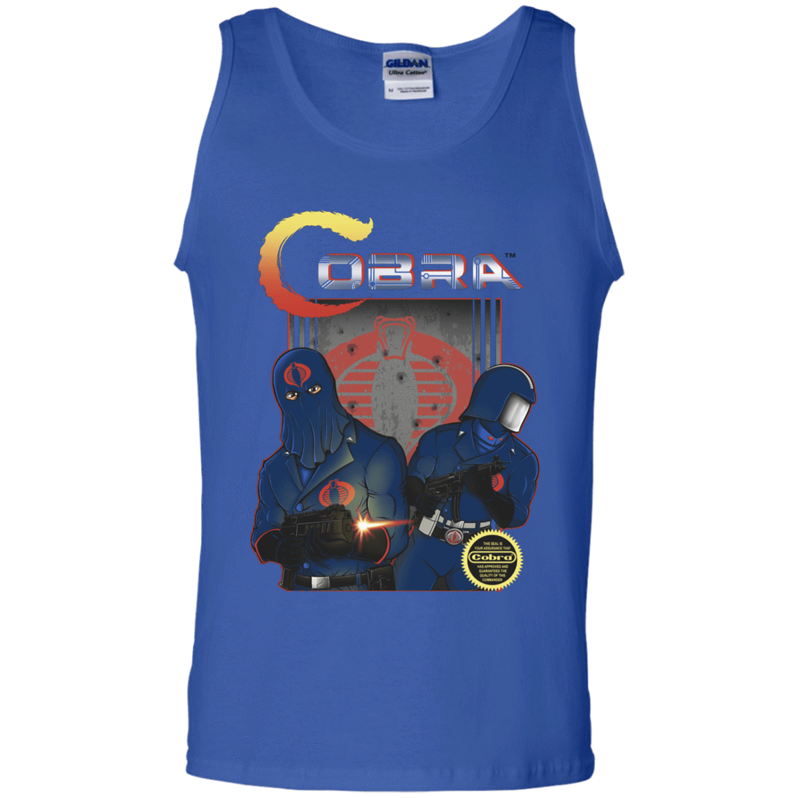 T-Shirts Royal / S COBRA Men's Tank Top