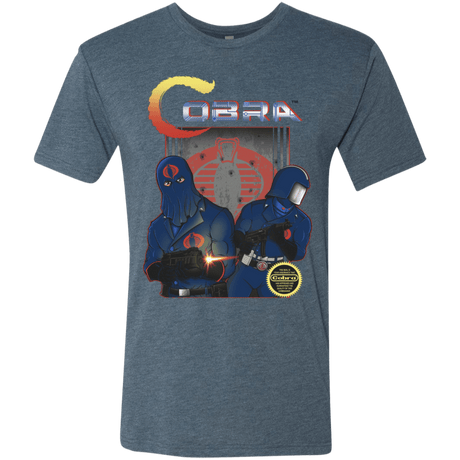 T-Shirts Indigo / S COBRA Men's Triblend T-Shirt