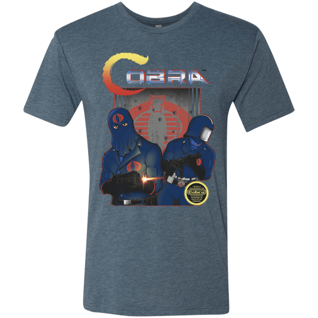T-Shirts Indigo / S COBRA Men's Triblend T-Shirt