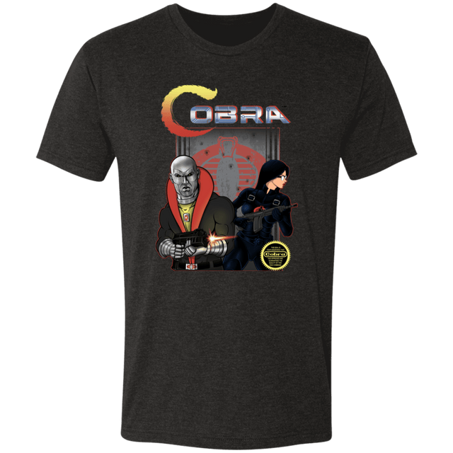 T-Shirts Vintage Black / S Cobra Men's Triblend T-Shirt