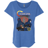 T-Shirts Vintage Royal / X-Small COBRA Triblend Dolman Sleeve