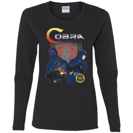 T-Shirts Black / S COBRA Women's Long Sleeve T-Shirt