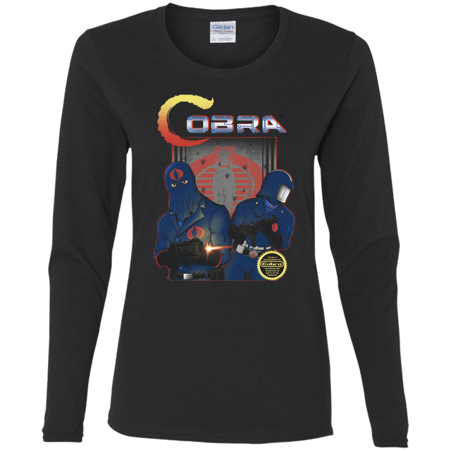 T-Shirts Black / S COBRA Women's Long Sleeve T-Shirt