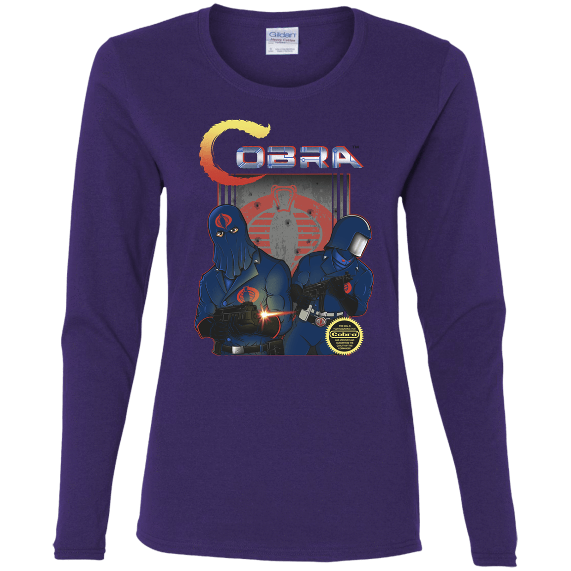 T-Shirts Purple / S COBRA Women's Long Sleeve T-Shirt