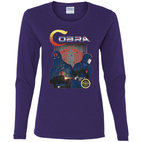 T-Shirts Purple / S COBRA Women's Long Sleeve T-Shirt