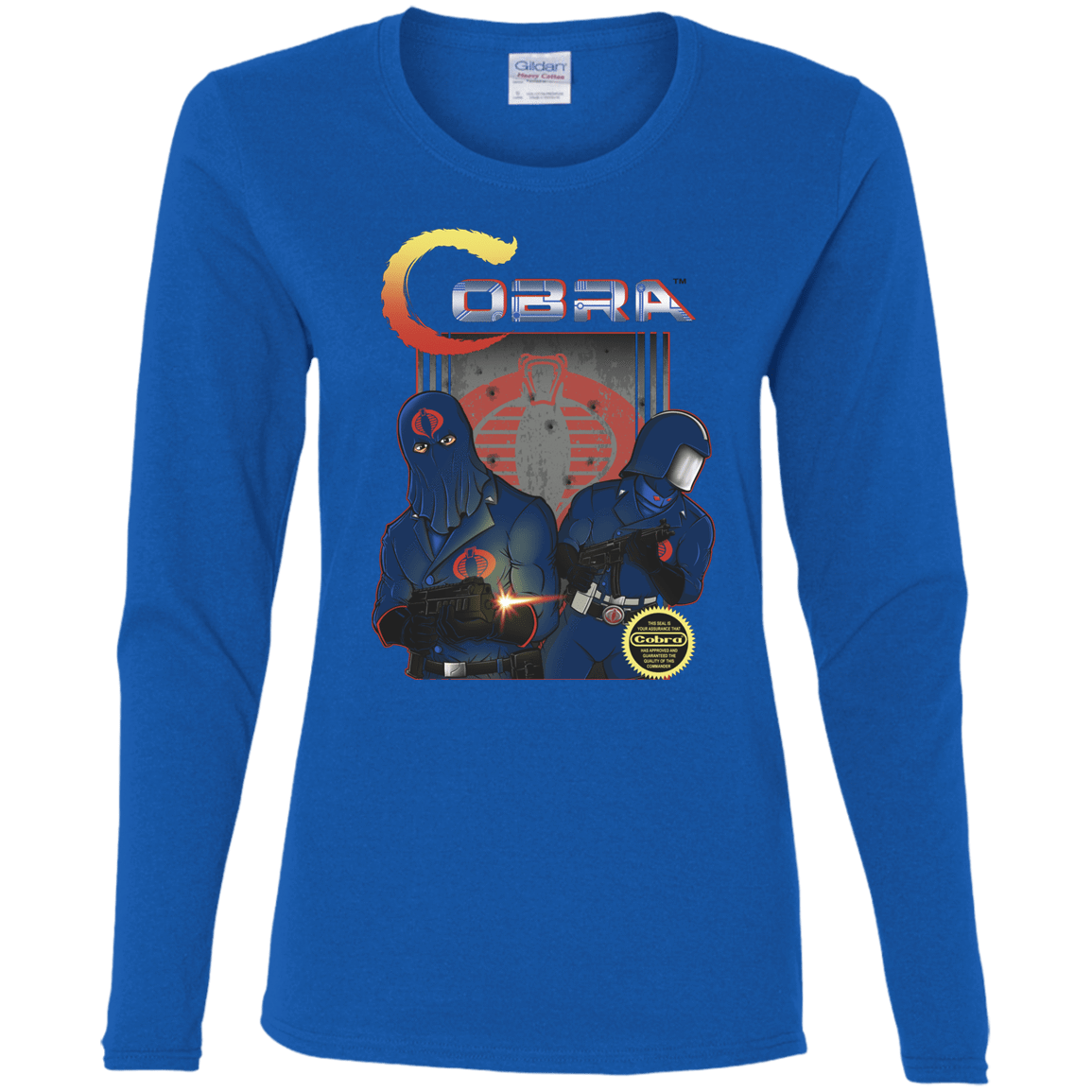 T-Shirts Royal / S COBRA Women's Long Sleeve T-Shirt