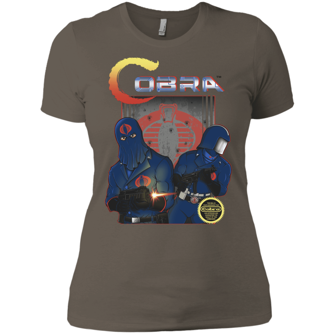 T-Shirts Warm Grey / X-Small COBRA Women's Premium T-Shirt