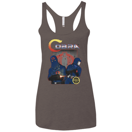 T-Shirts Macchiato / X-Small COBRA Women's Triblend Racerback Tank