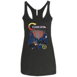 T-Shirts Vintage Black / X-Small COBRA Women's Triblend Racerback Tank