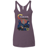 T-Shirts Vintage Purple / X-Small COBRA Women's Triblend Racerback Tank