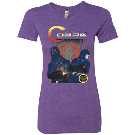 T-Shirts Purple Rush / S COBRA Women's Triblend T-Shirt