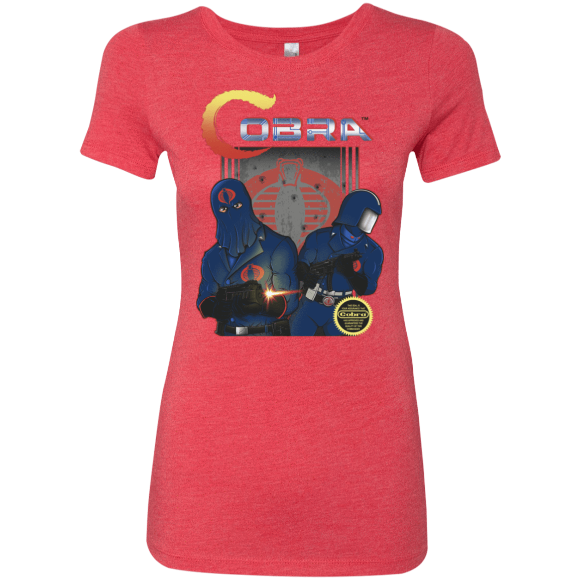T-Shirts Vintage Red / S COBRA Women's Triblend T-Shirt