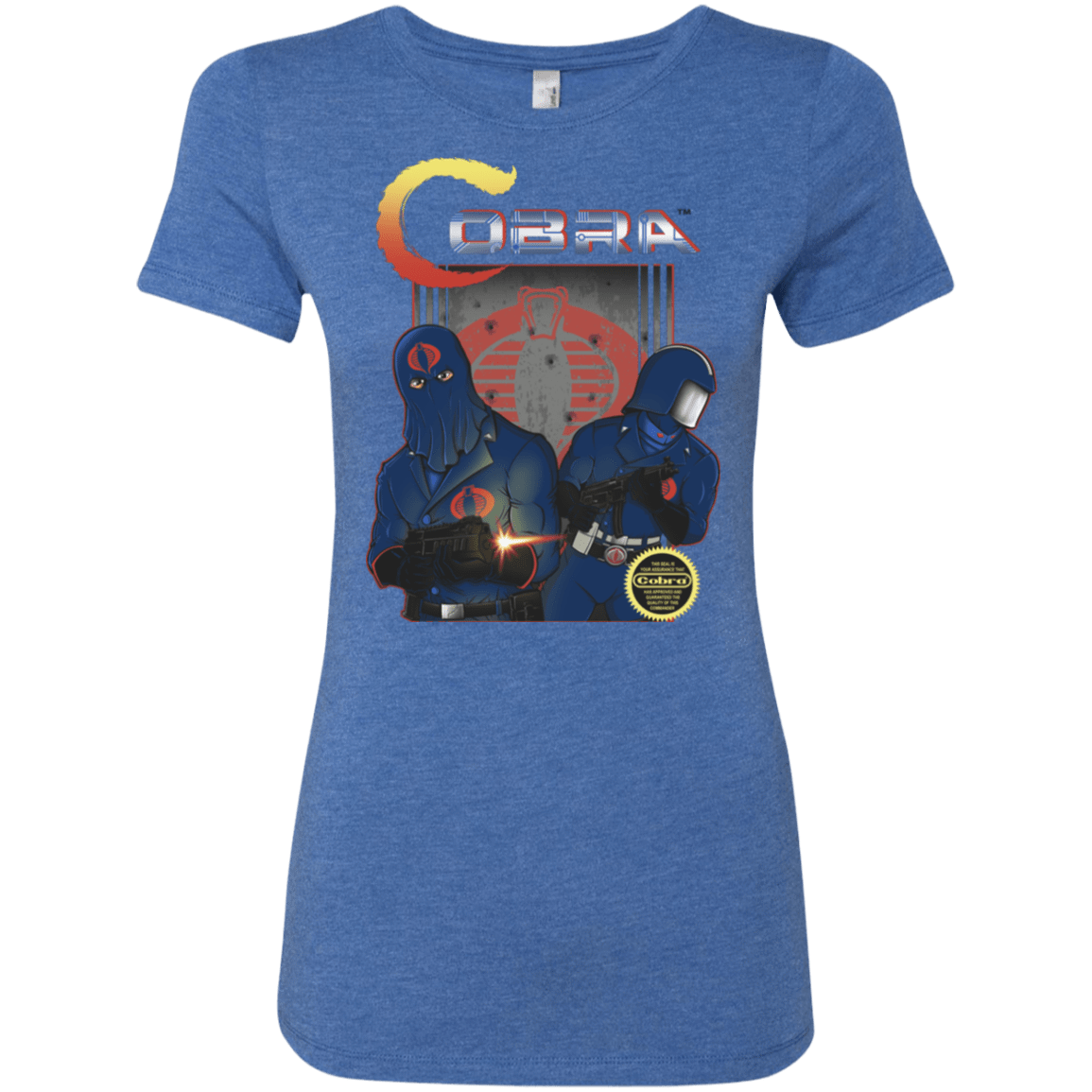 T-Shirts Vintage Royal / S COBRA Women's Triblend T-Shirt