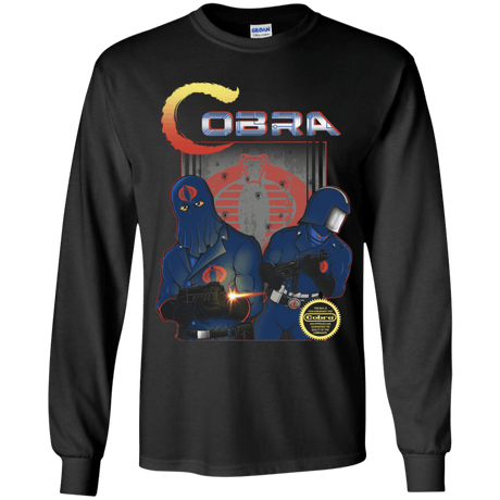 T-Shirts Black / YS COBRA Youth Long Sleeve T-Shirt