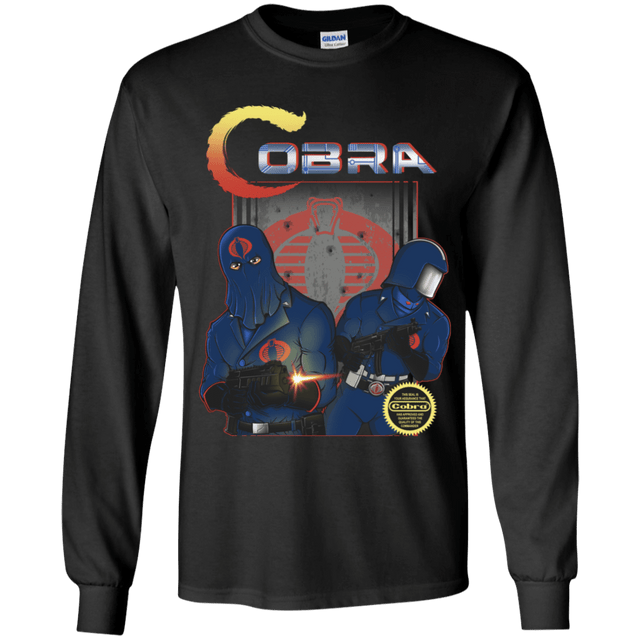 T-Shirts Black / YS COBRA Youth Long Sleeve T-Shirt