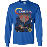 T-Shirts Royal / YS COBRA Youth Long Sleeve T-Shirt
