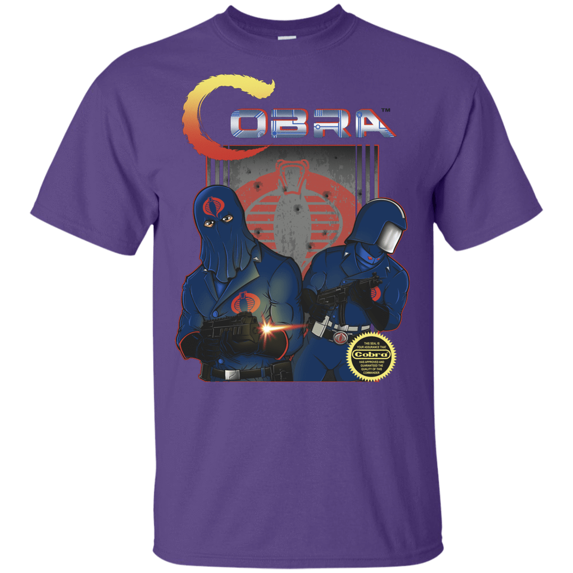 T-Shirts Purple / YXS COBRA Youth T-Shirt