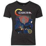 T-Shirts Vintage Black / YXS COBRA Youth Triblend T-Shirt