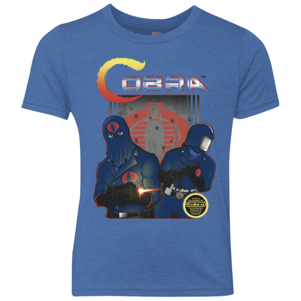 T-Shirts Vintage Royal / YXS COBRA Youth Triblend T-Shirt