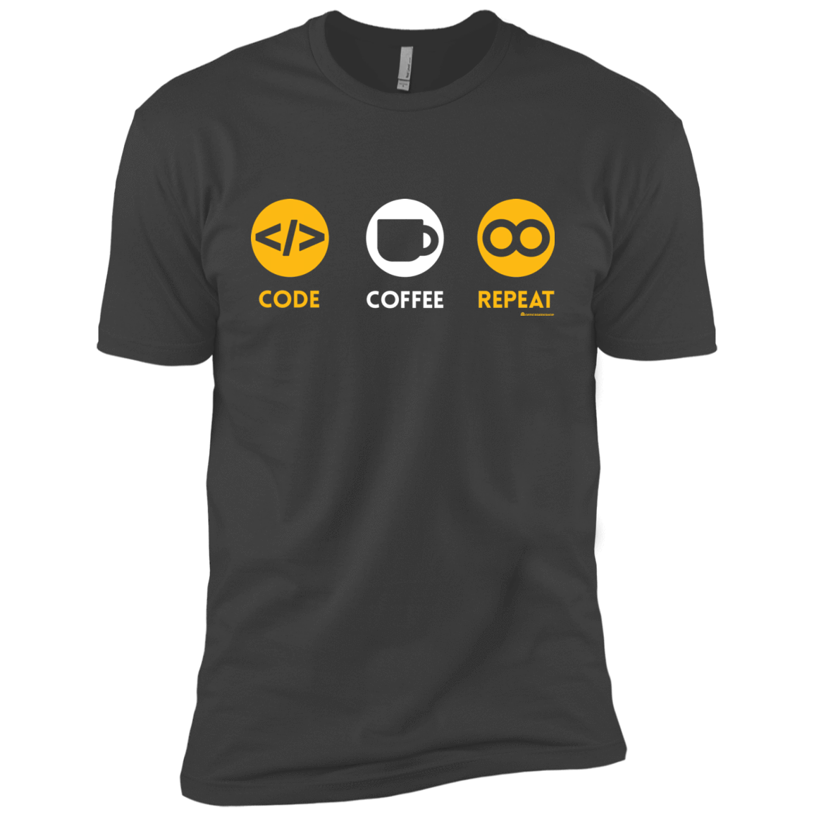 T-Shirts Heavy Metal / YXS Code Coffee Repeat Boys Premium T-Shirt